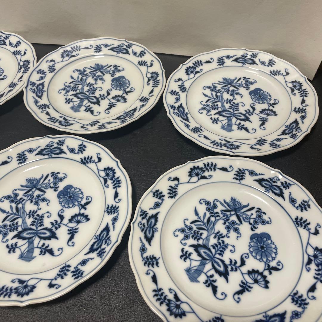 ブルーダニューブ　Blue Danube 6枚セット　約19.7cm