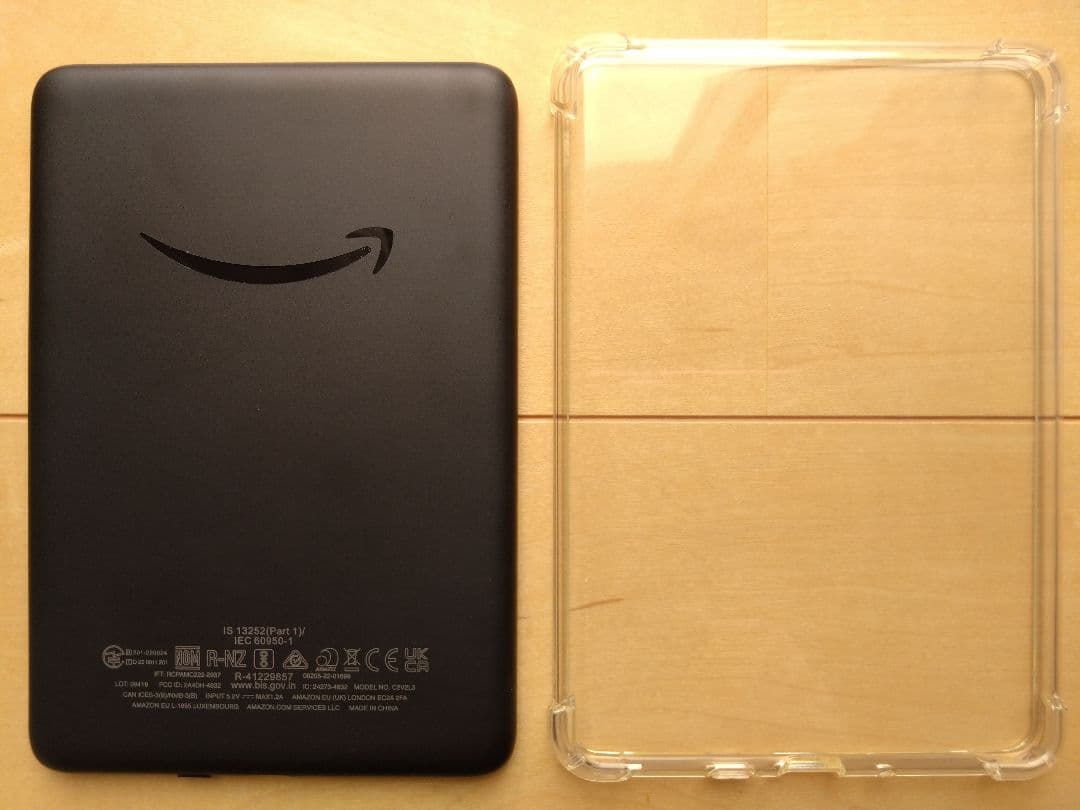 Kindle 第11世代 6インチクリアケース付き