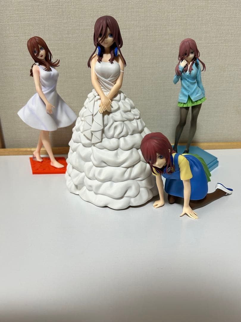 五等分の花嫁 中野三玖 フィギュアセット
