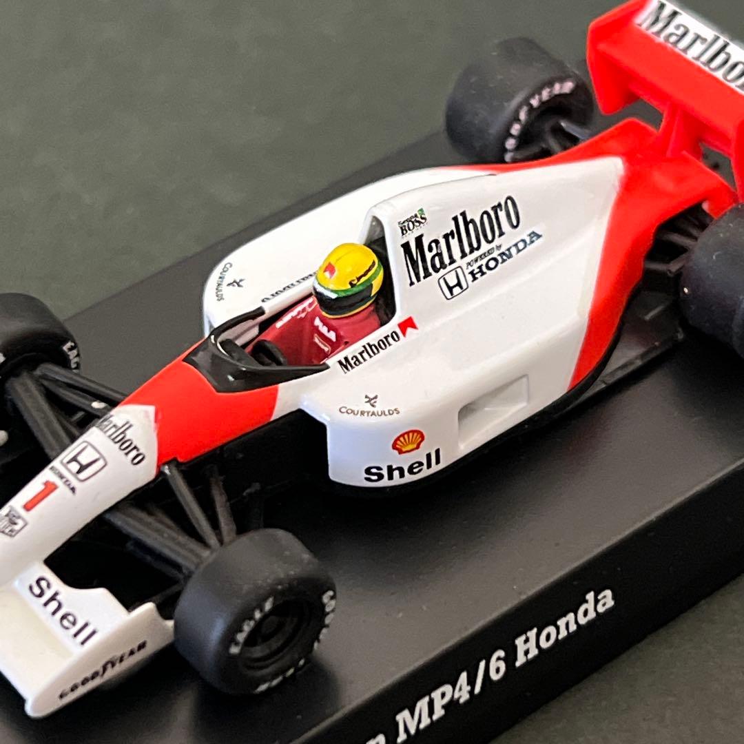京商 1/64 アイルトン・セナ ミニカー コレクション マルボロデカール 絶版
