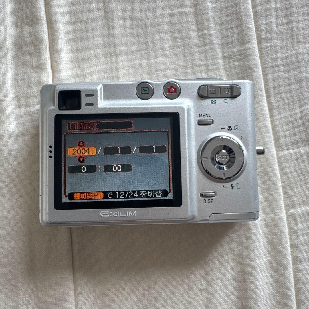 CASIO EXILIM EX-Z40 シルバー 動作確認済み