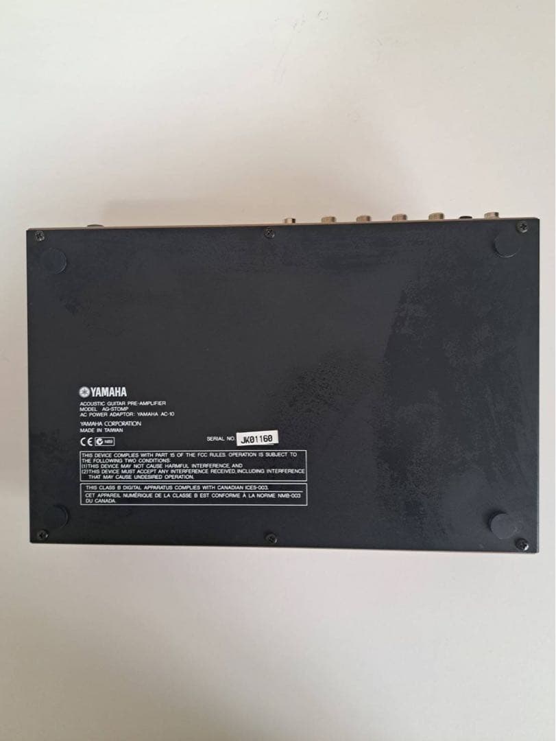YAMAHA AG Stomp アコギ用プリアンプ