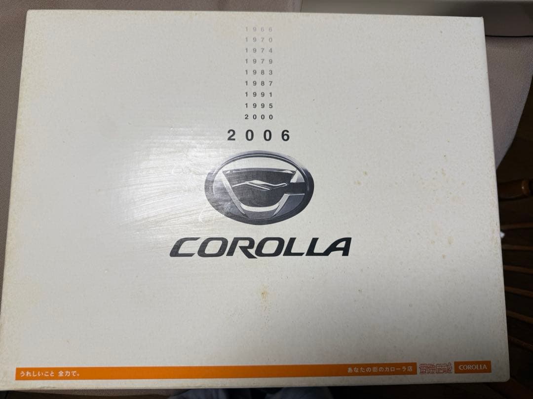 1966〜初代カローラ「プラス100ccの余裕」未開封