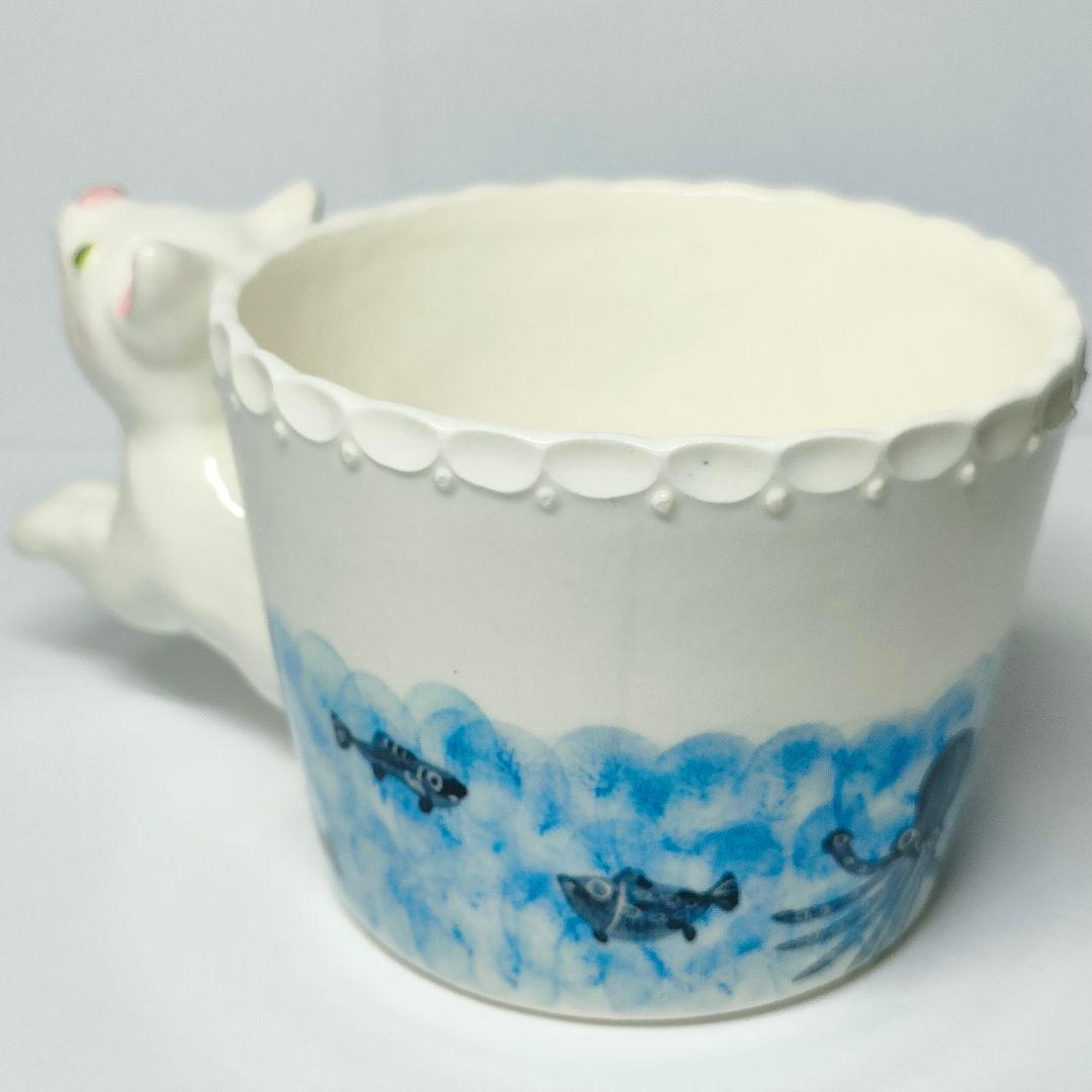 【新品】Sugar Poppo 飛び出す　猫カップ シュガーポッポ