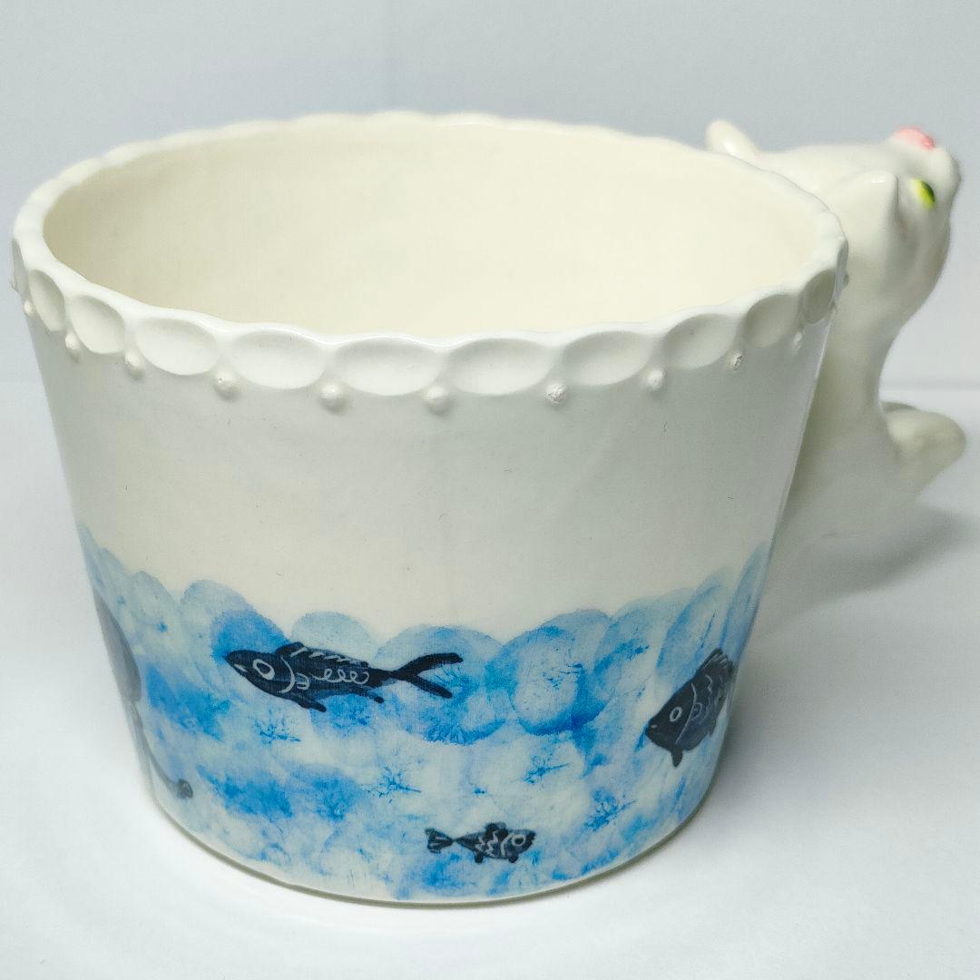 【新品】Sugar Poppo 飛び出す　猫カップ シュガーポッポ