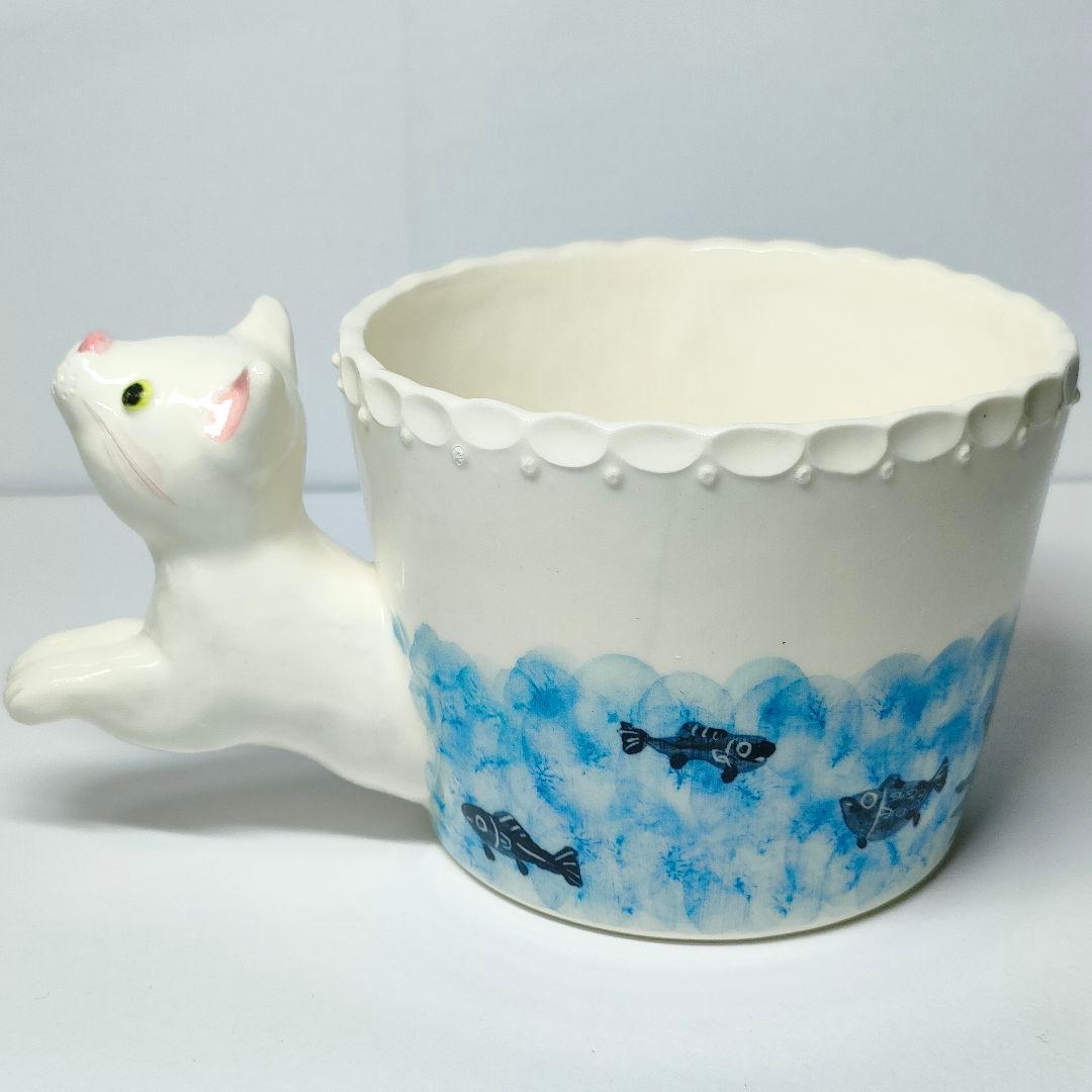 【新品】Sugar Poppo 飛び出す　猫カップ シュガーポッポ