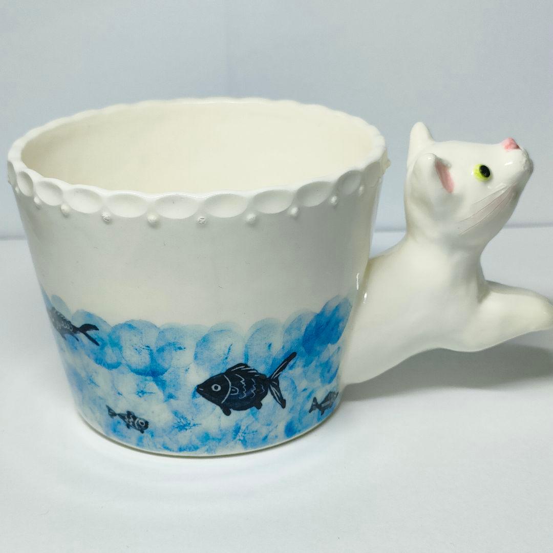 【新品】Sugar Poppo 飛び出す　猫カップ シュガーポッポ