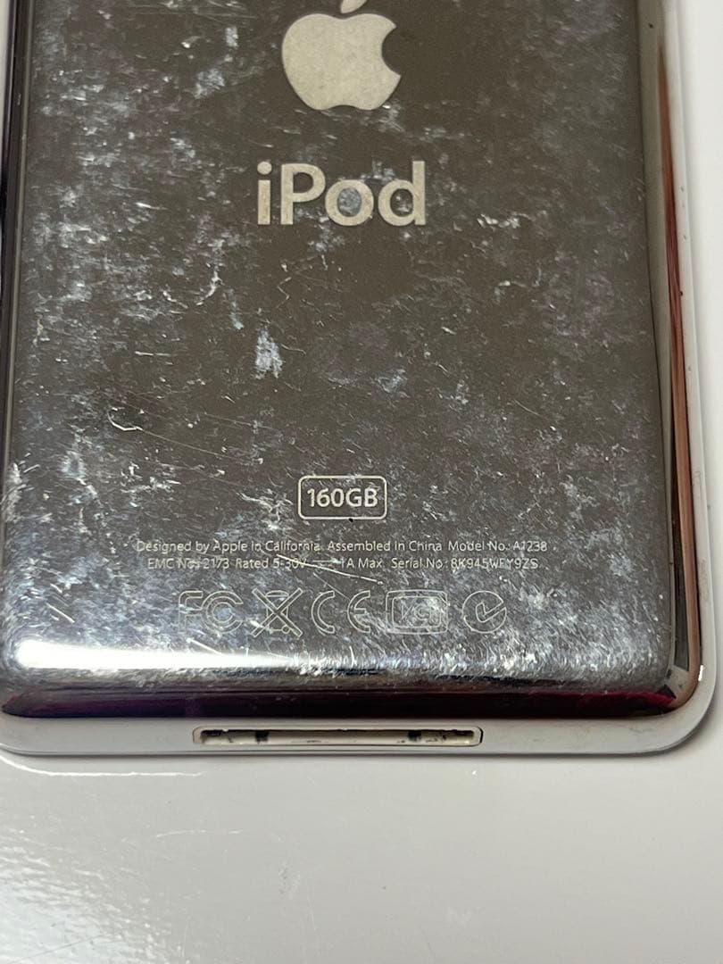 ポータブルプレーヤー ipod classic 160GB