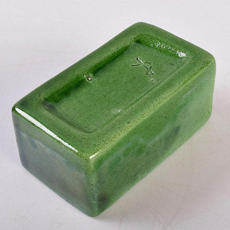 YUKI TANAKA加藤丈佳造　色絵金彩花文　香合　共布共箱　V8484