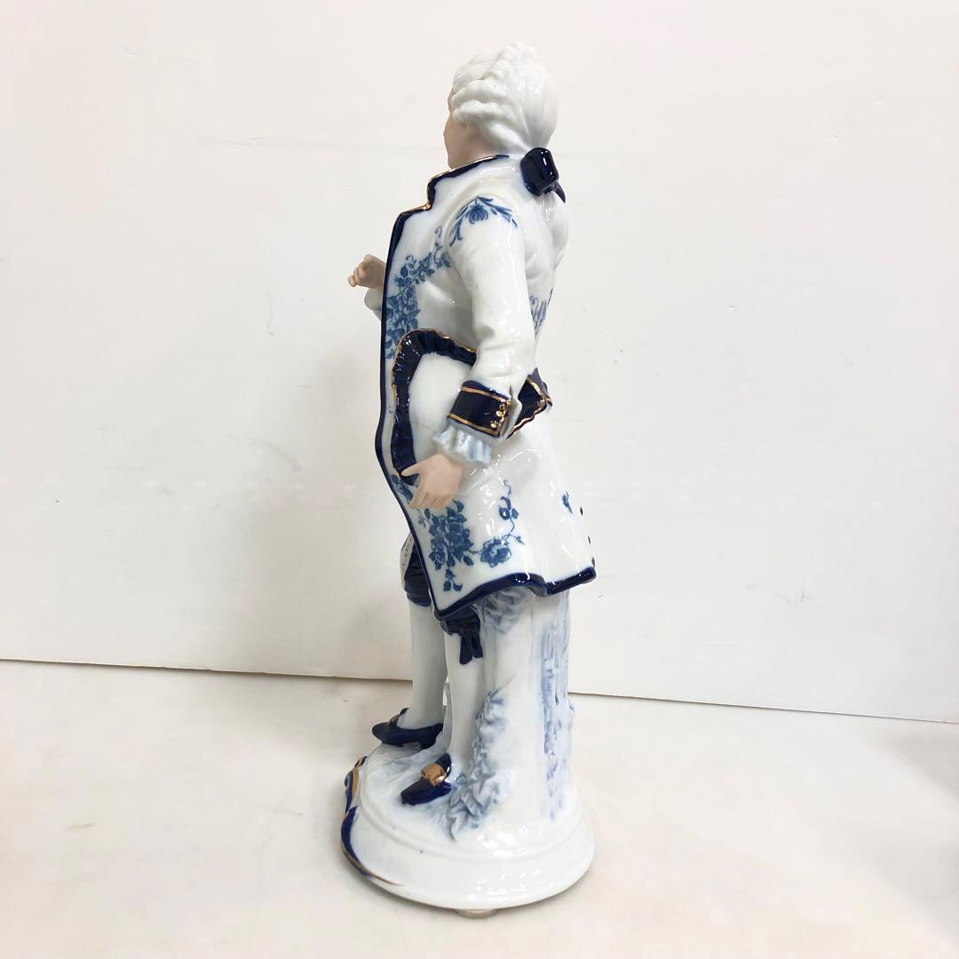 KPM フィギュリン　陶磁器　紳士と貴婦人　2点セット　人形