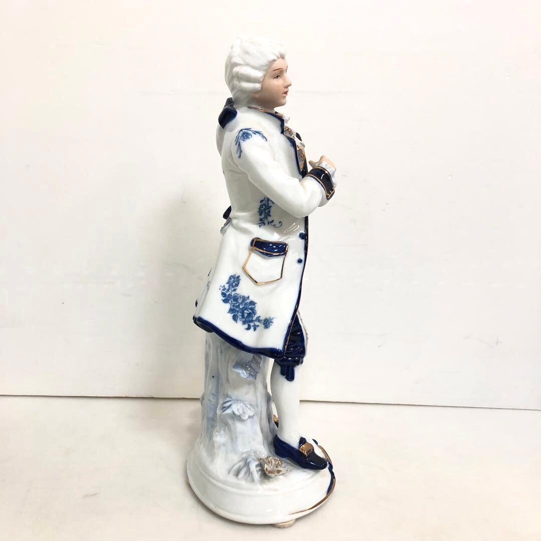 KPM フィギュリン　陶磁器　紳士と貴婦人　2点セット　人形