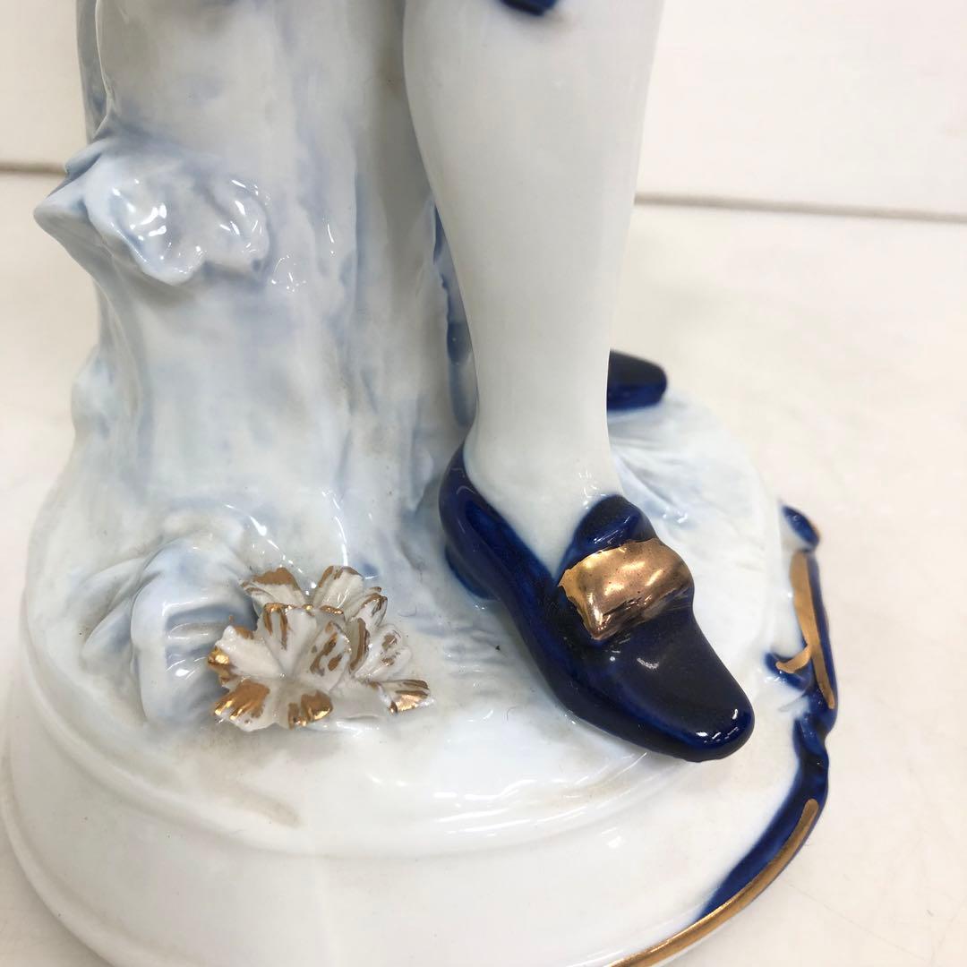 KPM フィギュリン　陶磁器　紳士と貴婦人　2点セット　人形