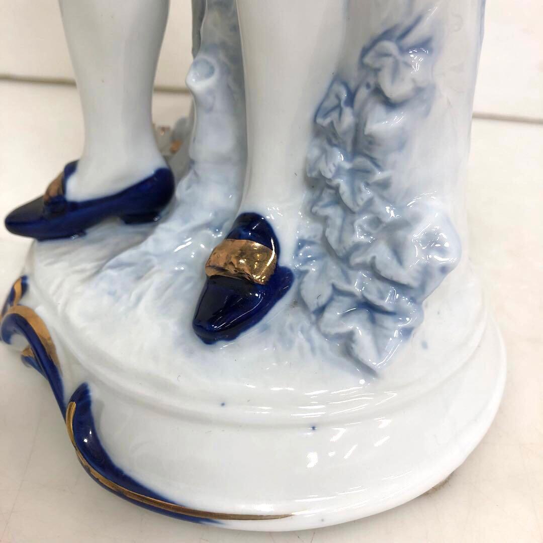 KPM フィギュリン　陶磁器　紳士と貴婦人　2点セット　人形