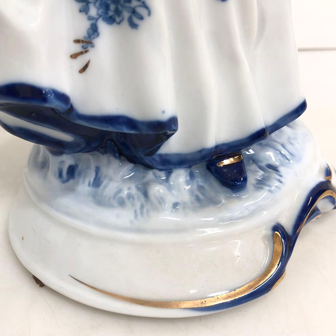 KPM フィギュリン　陶磁器　紳士と貴婦人　2点セット　人形