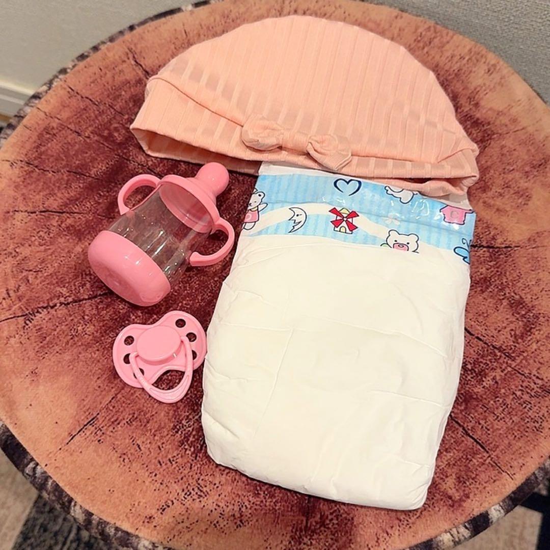 ★新品★リボーンドール むっちりお寝んねベビーちゃん 50cm