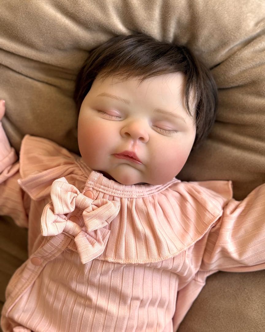 ★新品★リボーンドール むっちりお寝んねベビーちゃん 50cm