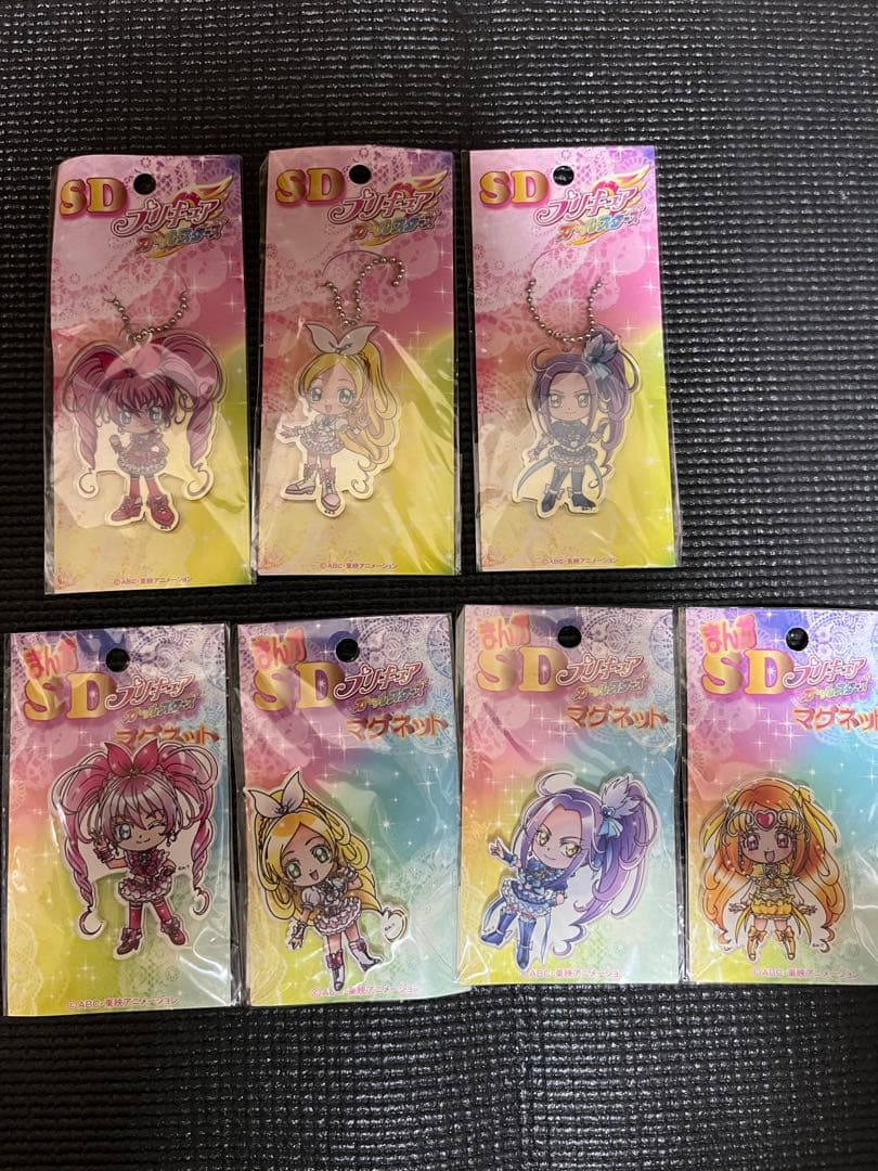 まんがSDプリキュア　マグネット　スイートプリキュア　セット
