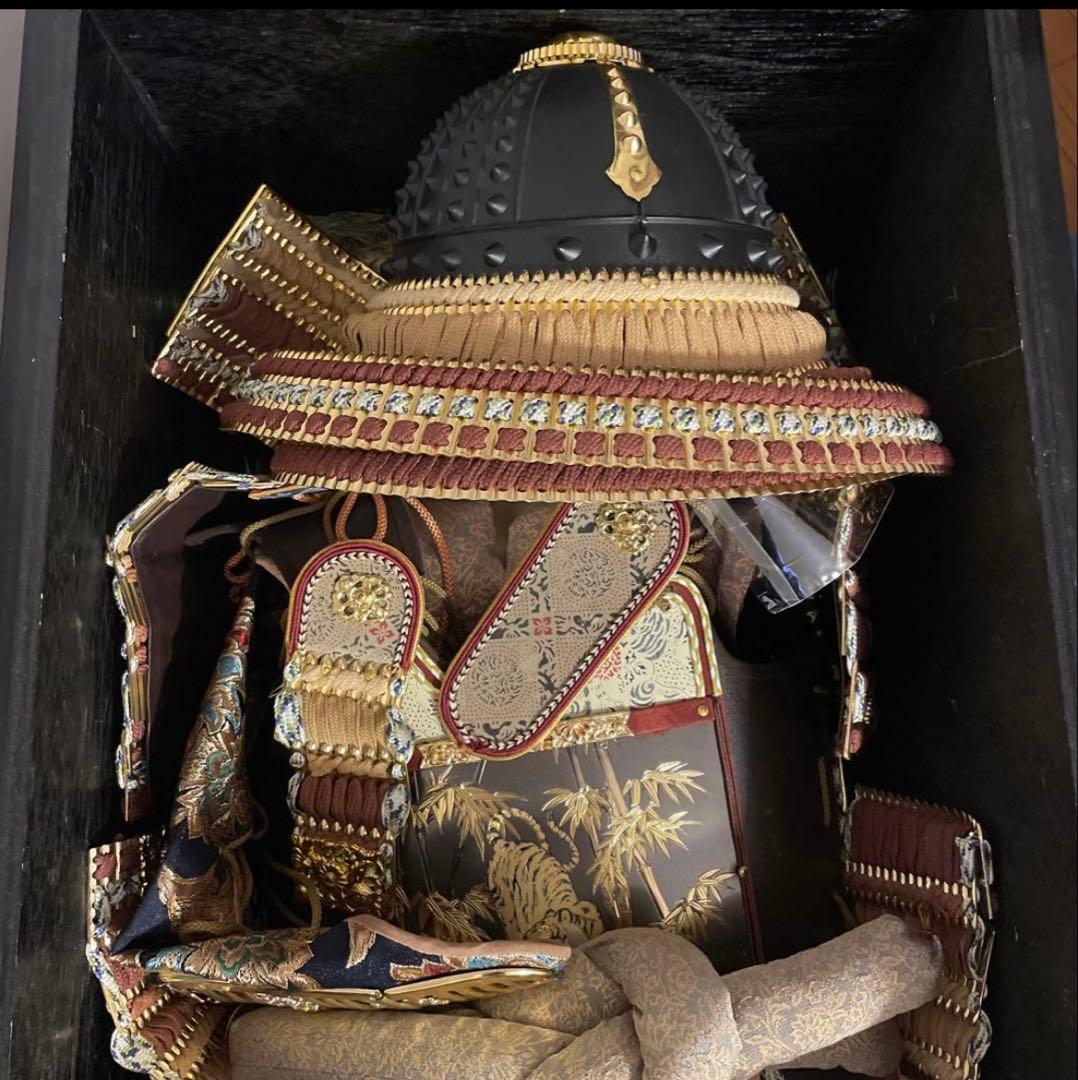 五月人形 着用可能 鎧兜 龍 虎 子供用