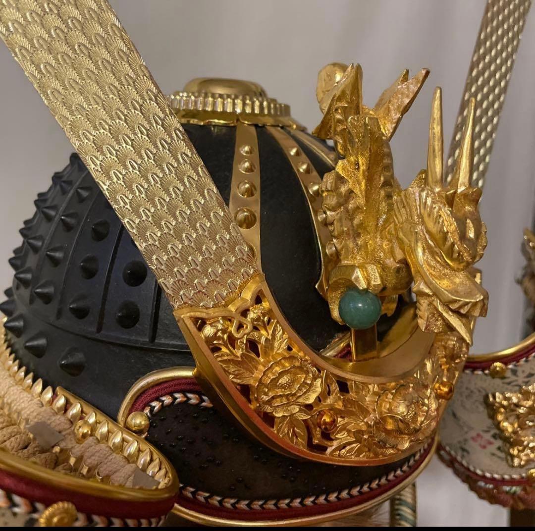 五月人形 着用可能 鎧兜 龍 虎 子供用