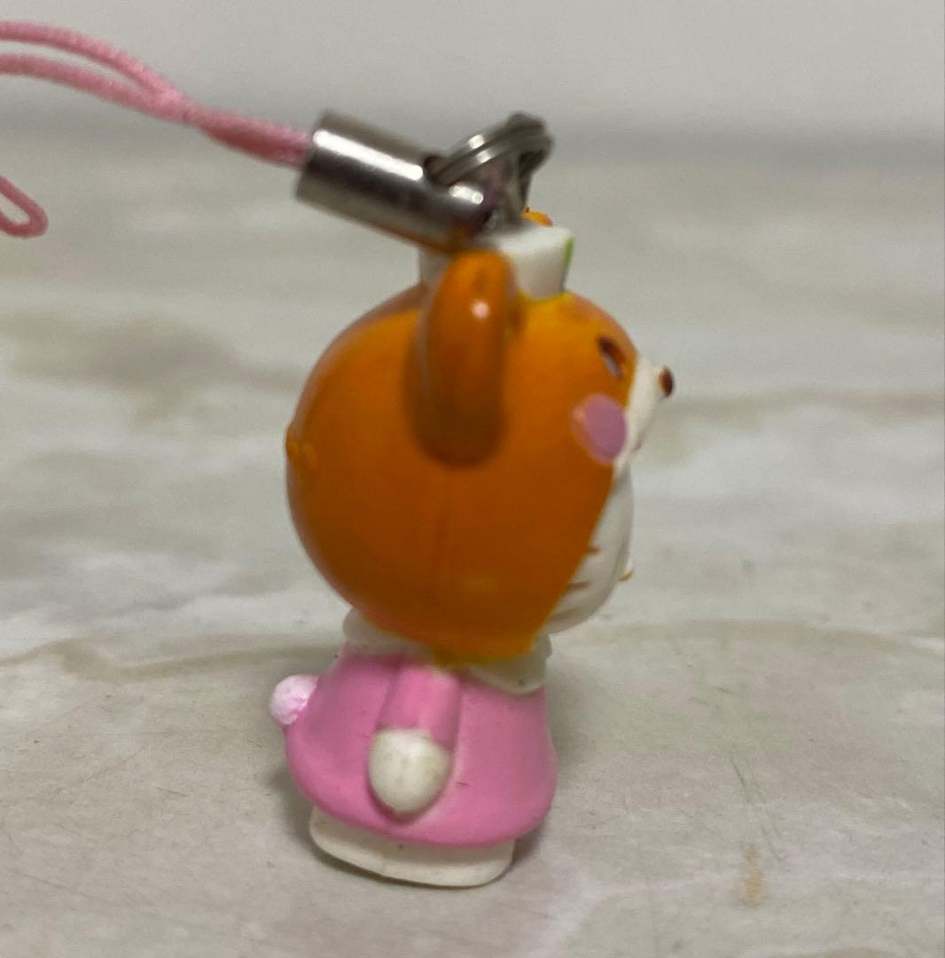 レア ハローキティ ×たまくまちゃん マッキン 携帯ストラップ 根付け ピンク1