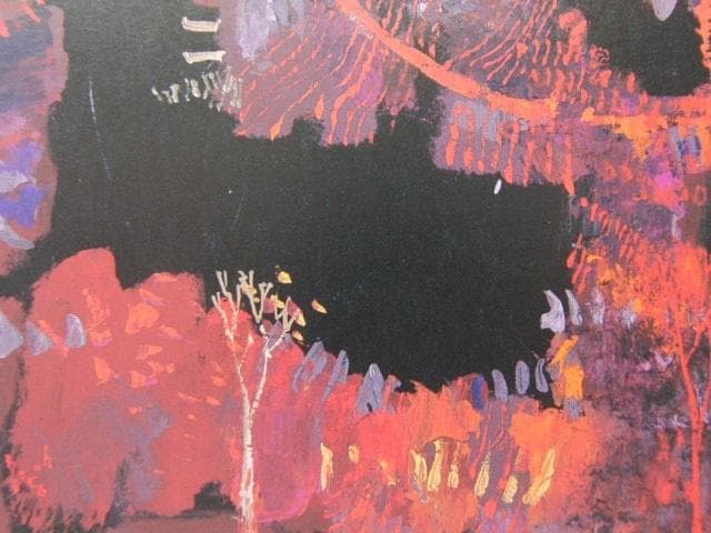 早川義孝、【秋物語】、希少な大判額装用画集より、美品、日本人画家