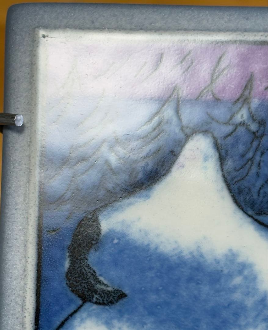 ARABIA ヘルヤ \"Luonto nukkuu\" 陶板画