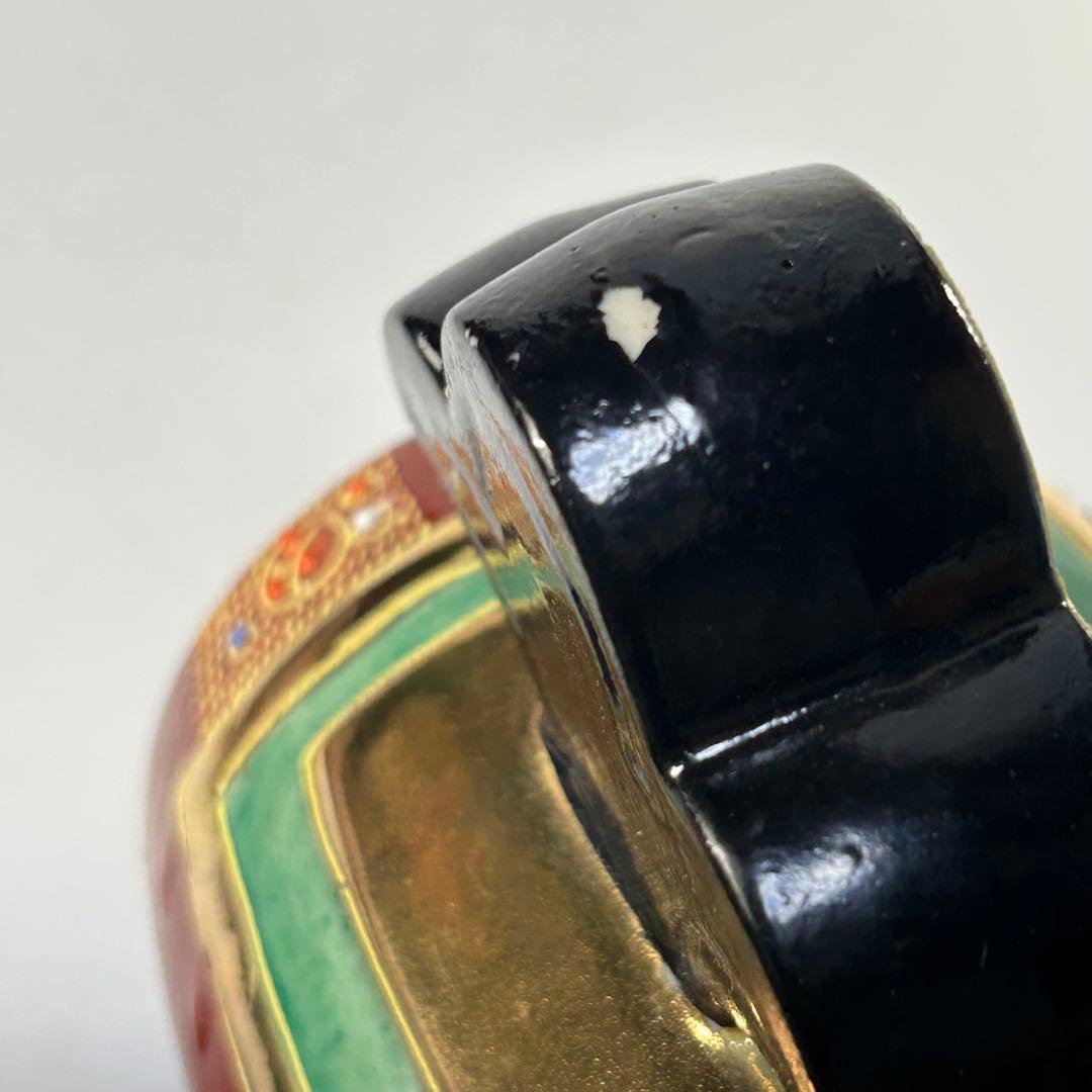 九谷焼　小槌　打出の小槌　陶器製　置物