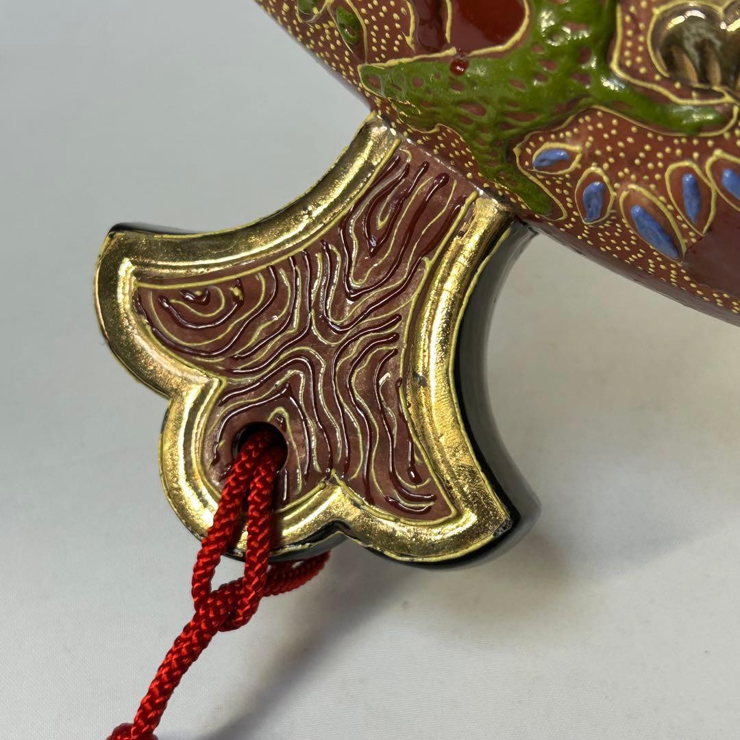 九谷焼　小槌　打出の小槌　陶器製　置物