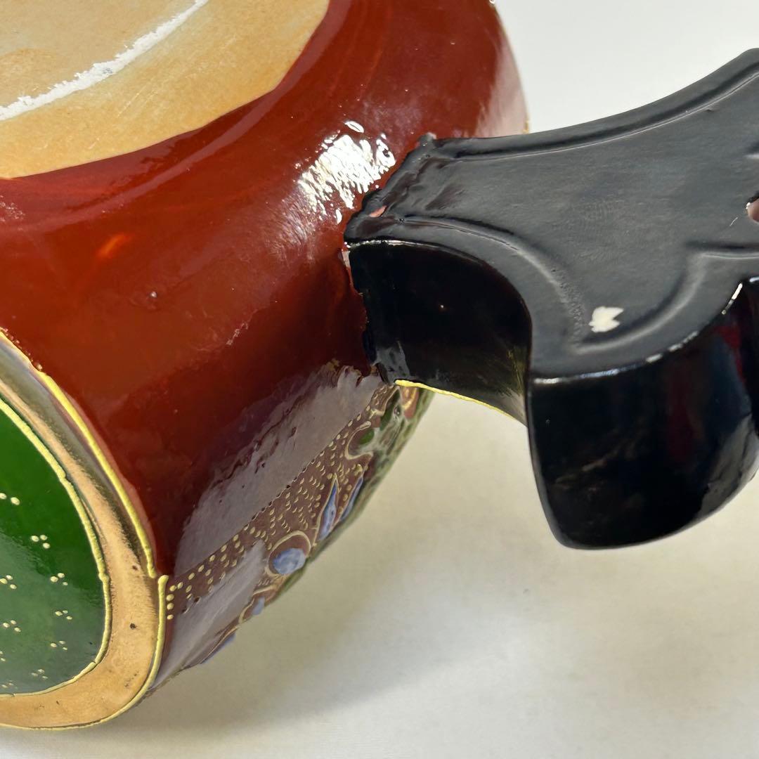 九谷焼　小槌　打出の小槌　陶器製　置物