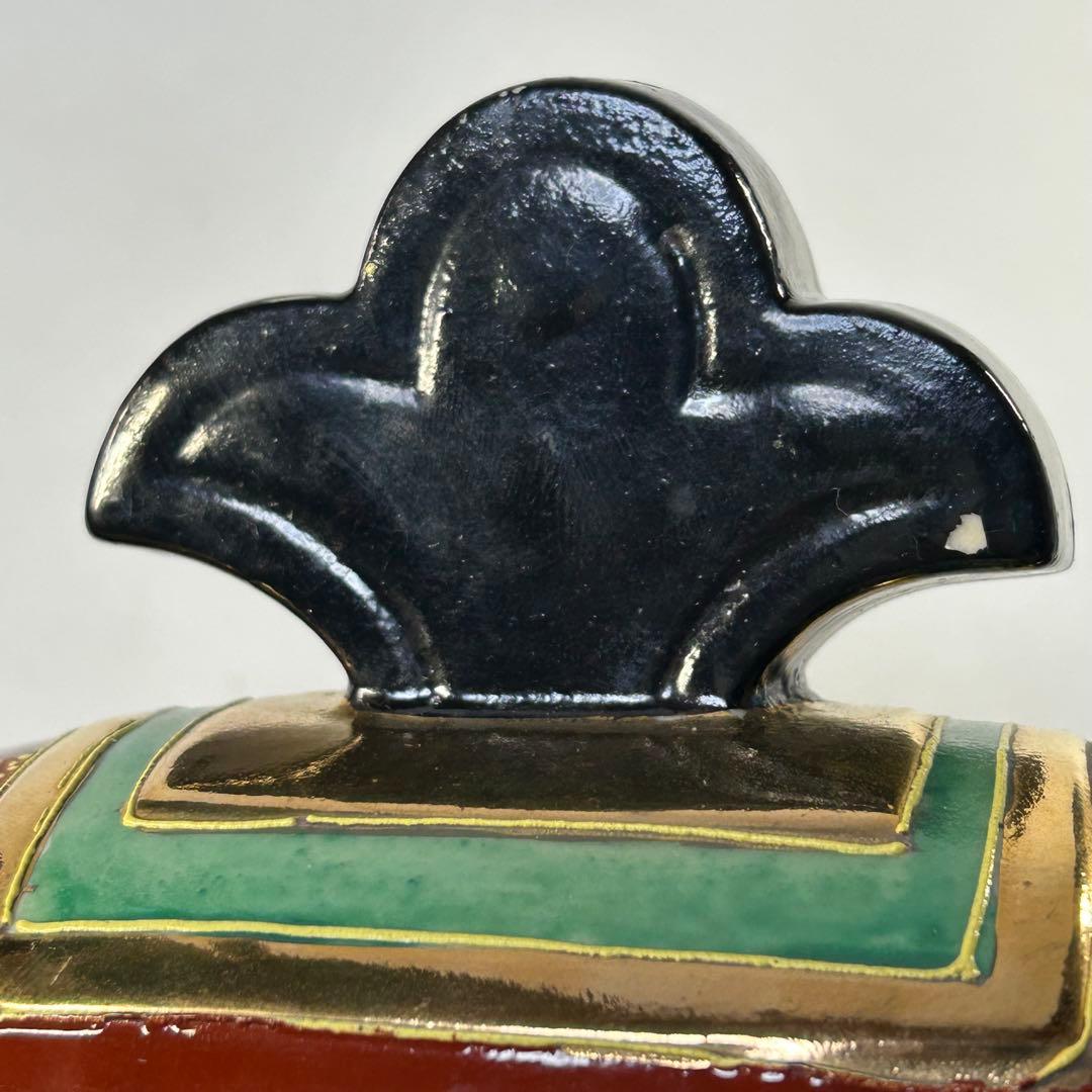 九谷焼　小槌　打出の小槌　陶器製　置物