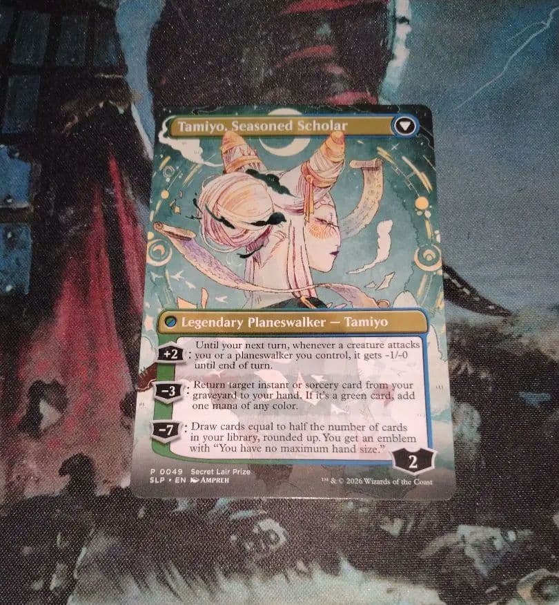 MTG《知りたがりの学徒、タミヨウ》 プロモ PROMO 英語