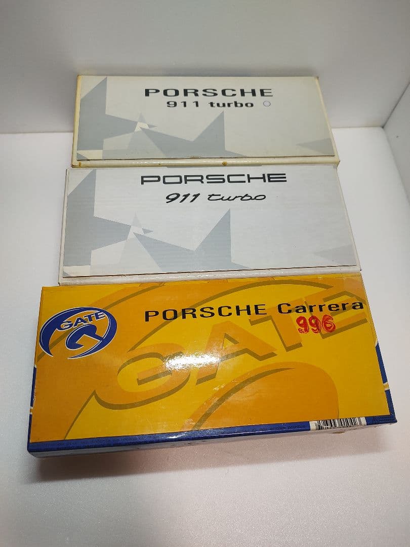 Porsche 911 993Turbo 996 ミニカー 3台セット