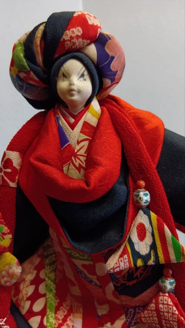 古布で作った韓国風人形