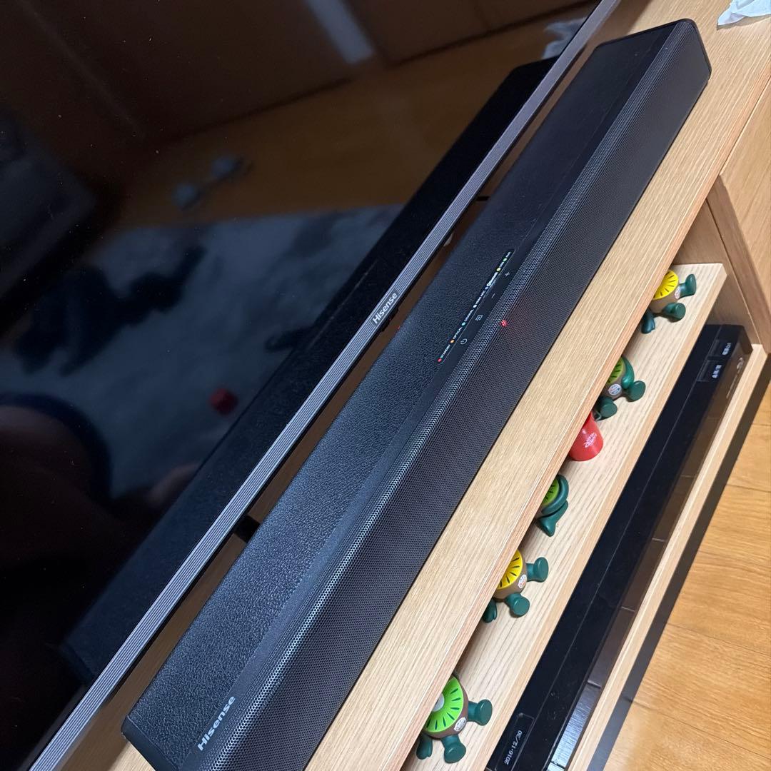 ハイセンス 2.1ch サウンドバー スピーカー HS214 サブウーファー内蔵