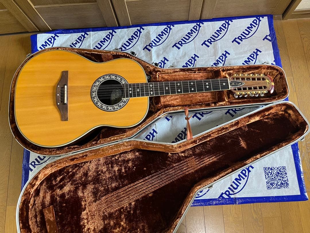 オベーション 1618 GrenCampbell 12弦ピックアップ付きギター