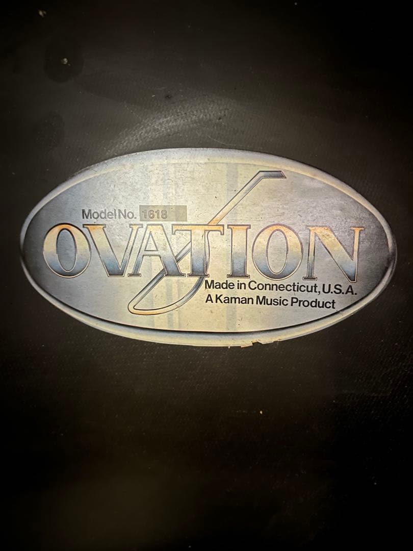 オベーション 1618 GrenCampbell 12弦ピックアップ付きギター