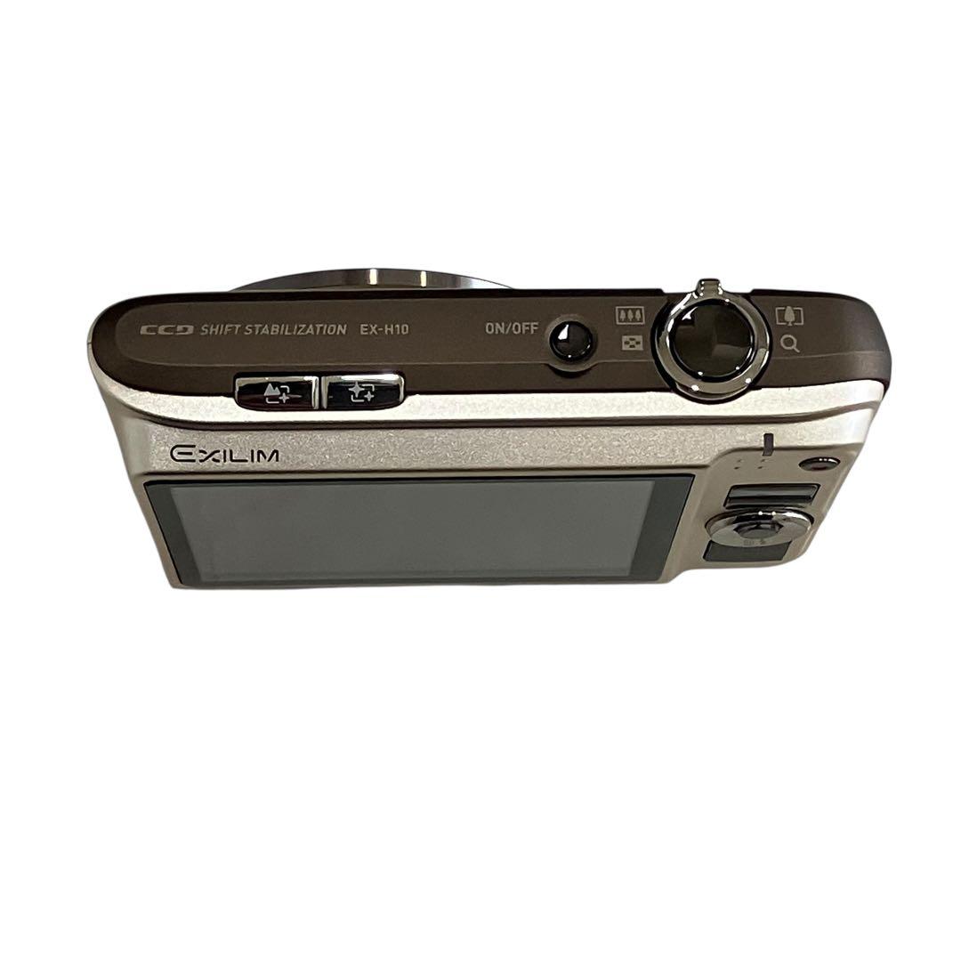 極美品 CASIO EX-H10 ゴールド デジカメ 充電器 付属品多数