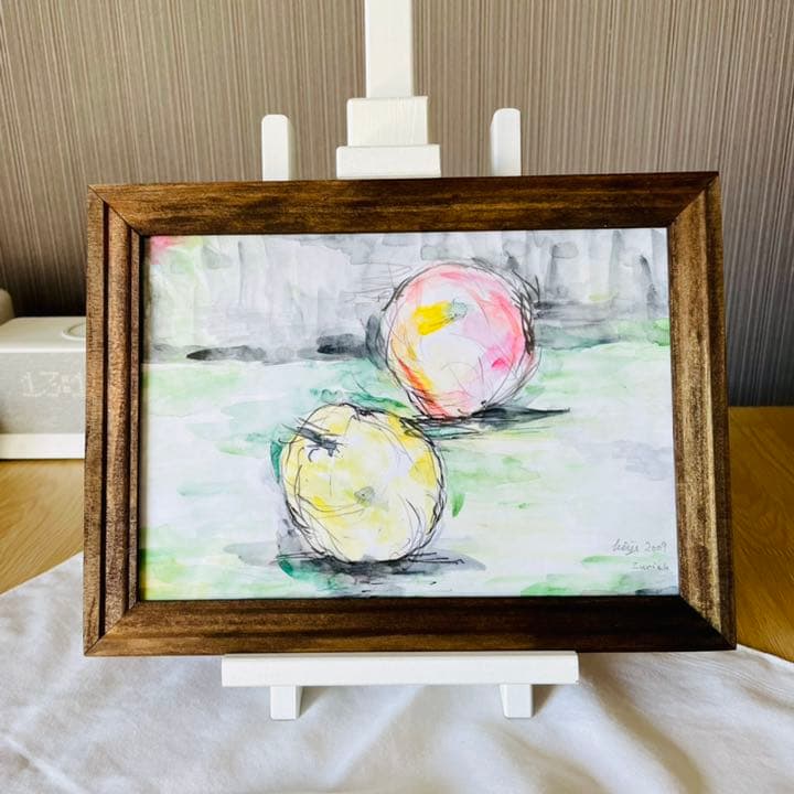 果物 絵画【美作品】