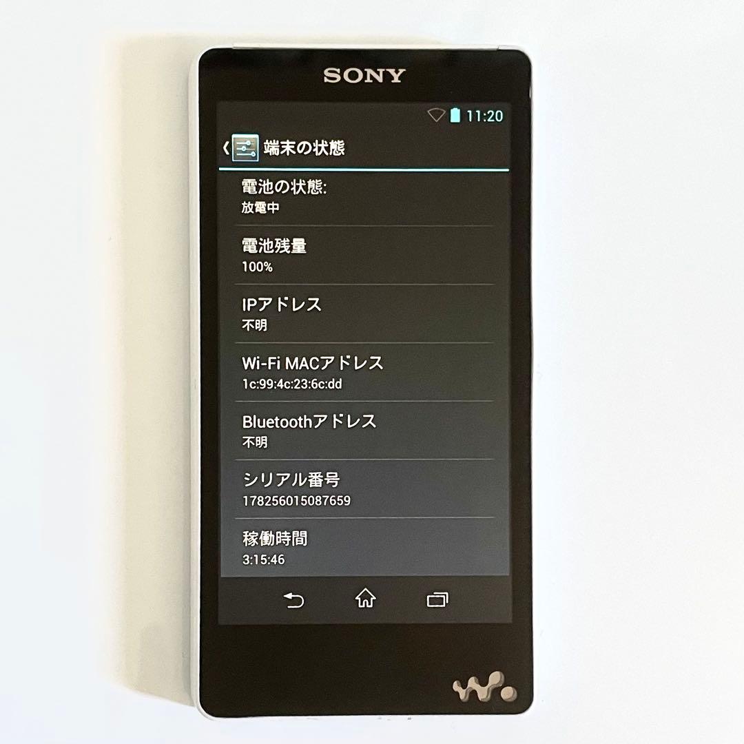 【動作品】ウォークマン 本体 SONY NW-F885 & 純正スピーカー付き