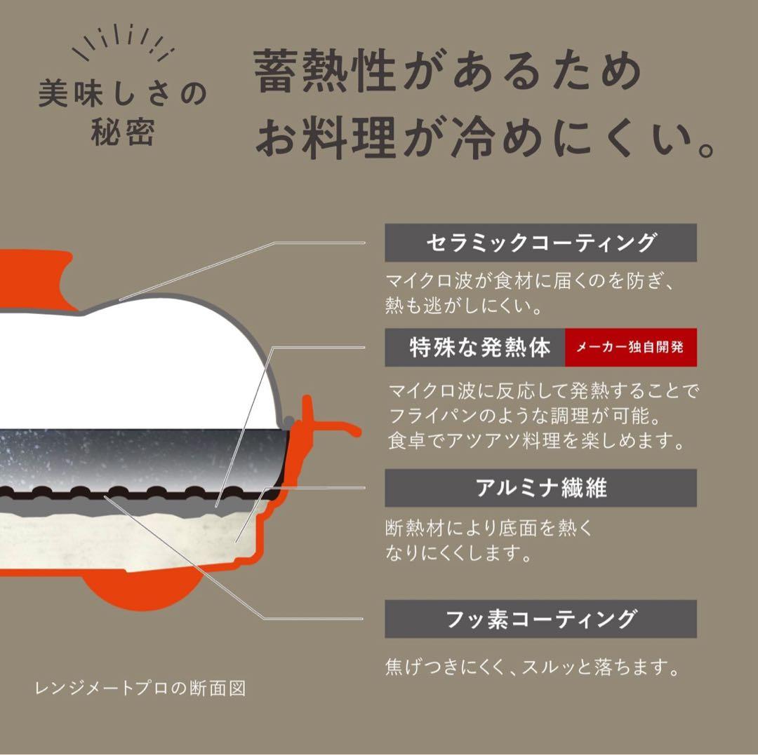 226 RANGEMATE PRO 電子レンジ専用調理器具 レシピブック付き
