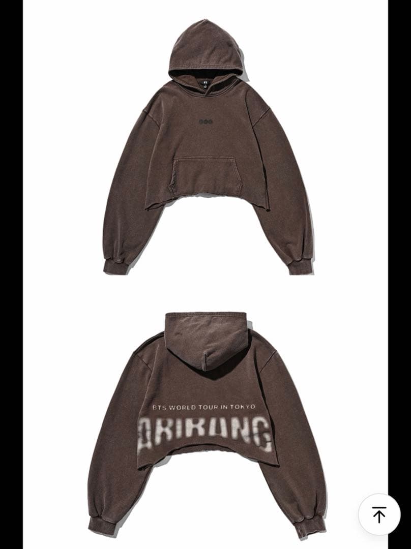 BTS ARIRANG Crop Hoodie Tokyo XLサイズ　未使用