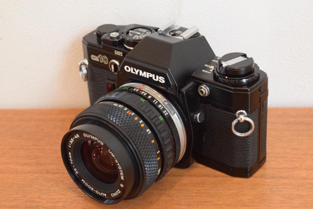 OLYMPUS OM10 QUARTZ ブラック オリンパス フィルムカメラ