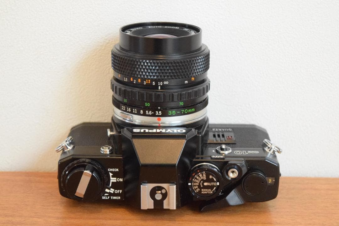 OLYMPUS OM10 QUARTZ ブラック オリンパス フィルムカメラ