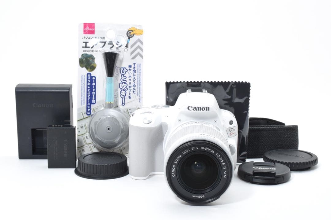 Canon EOS Kiss X9 ホワイト レンズキット 美品 初心者おすすめ