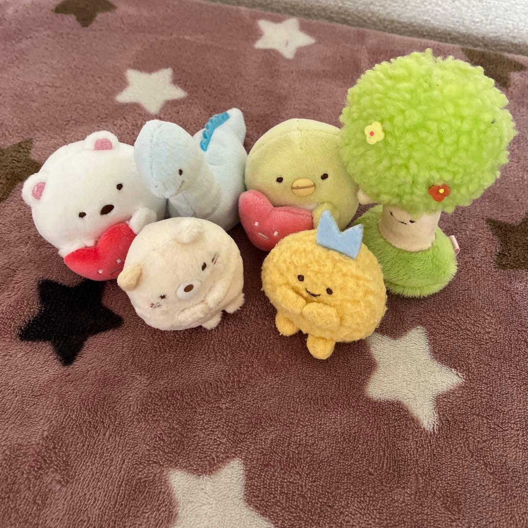 すみっコぐらし ハウス　てのり　ぬいぐるみ　まとめ売り 着せ替えセット30点