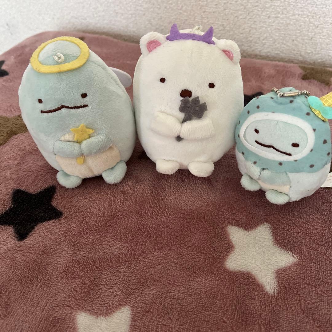 すみっコぐらし ハウス　てのり　ぬいぐるみ　まとめ売り 着せ替えセット30点