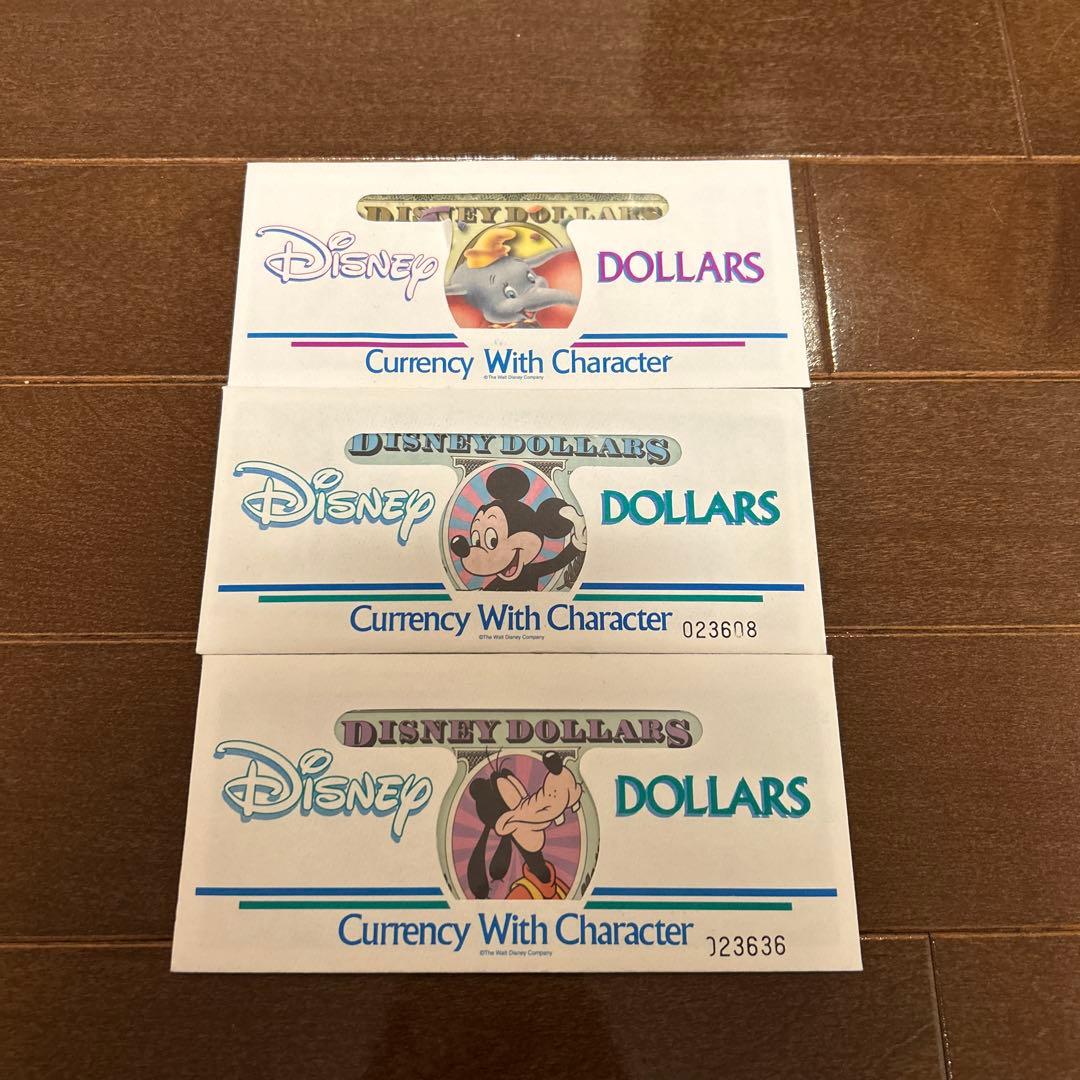 ディズニーダラー ミッキー ダンボ グーフィー ミニー disneydollar