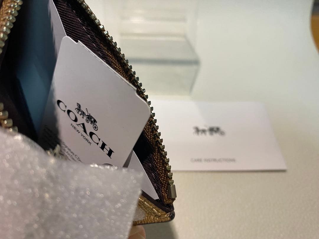 【新品・未使用】COACH コーチ　カードケース　キーケース