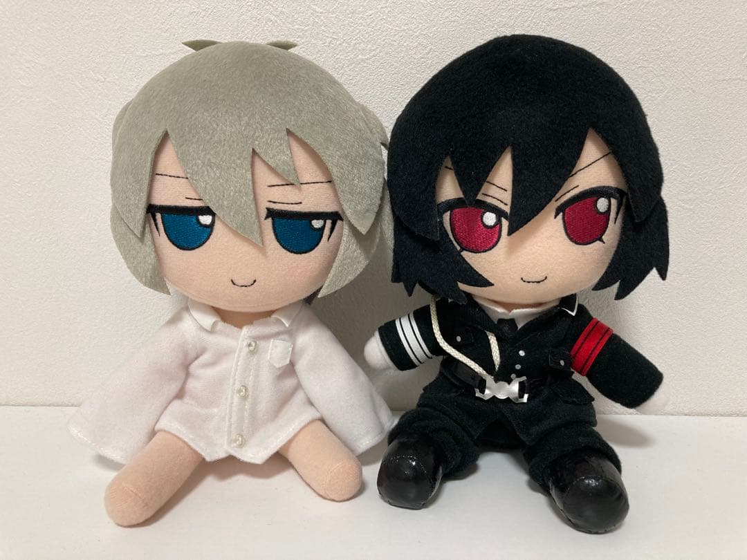 咎狗の血　シキ&アキラ　ぬいぐるみ2体+ストラップ　Nitro+CHiRAL