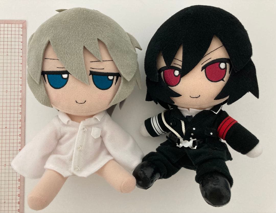 咎狗の血　シキ&アキラ　ぬいぐるみ2体+ストラップ　Nitro+CHiRAL